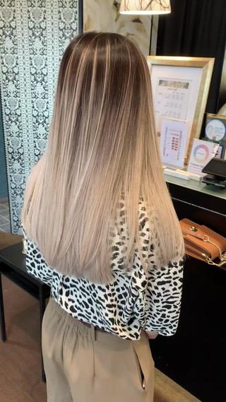 ロング カラー EARTH石巻店 尾形  裕のヘアスタイル