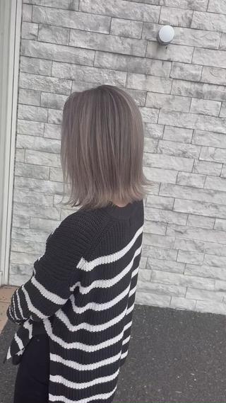 ミディアム カラー EARTH石巻店所属・EARTH石巻店 尾形  裕のヘアスタイル