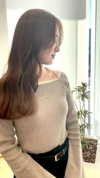 ロング カラー DECORA SORAN【本川越】所属・韓国/顔周り/ボブ/ ショート/大川陽太のヘアスタイル