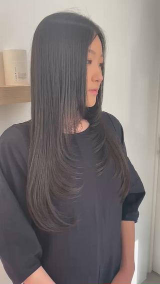 ロング カラー DECORA SORAN【本川越】所属・韓国/顔周り/ボブ/ ショート/大川陽太のヘアスタイル