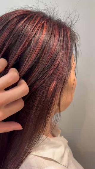 ロング カラー 大濵 幸太のヘアスタイル