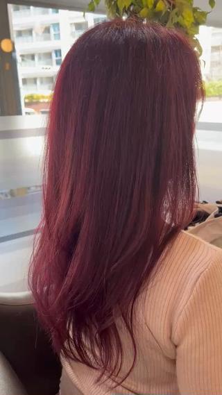 ロング カラー 大濵 幸太のヘアスタイル