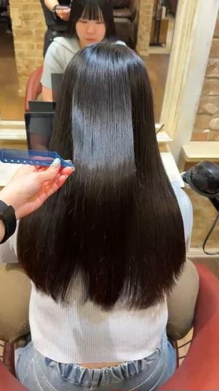 ロング 💙加藤 凪桜💙のヘアスタイル