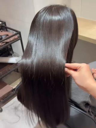 髪質改善ストレート