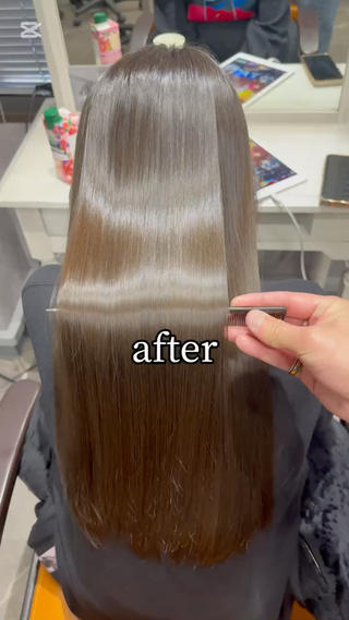 セミロング ナナシ所属・✨髪質改善／縮毛矯正 木村和司✨のヘアスタイル