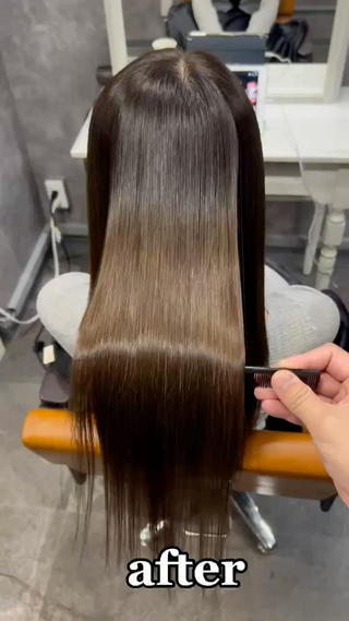 セミロング ナナシ所属・✨髪質改善／縮毛矯正 木村和司✨のヘアスタイル