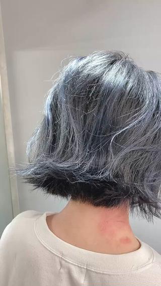 ミディアム カラー ✨美髪矯正×髪質改善 🍎カイト🍎渋谷のヘアスタイル
