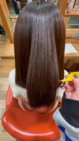 セミロング 寺澤 ことな👾のヘアスタイル