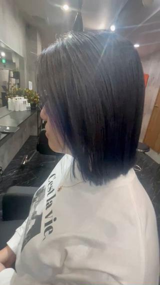ショート カラー NINE+/代表 ブリーチ特化型サロンのヘアスタイル