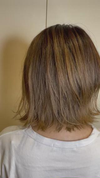 ショート カラー NINE+/代表 ブリーチ特化型サロンのヘアスタイル