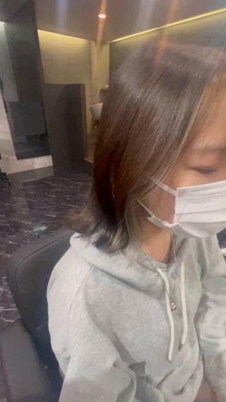 ショート カラー NINE+/代表 ブリーチ特化型サロンのヘアスタイル