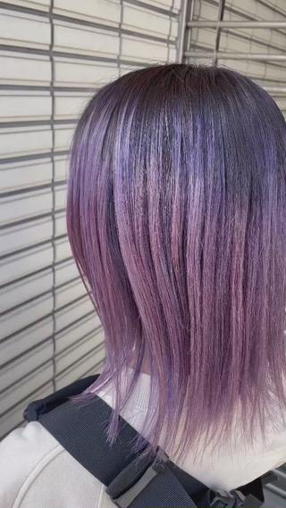 ショート カラー NINE+/代表 ブリーチ特化型サロンのヘアスタイル