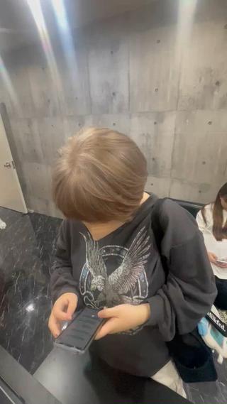 ショート カラー NINE+/代表 ブリーチ特化型サロンのヘアスタイル