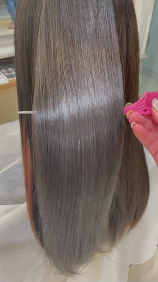 #ストレート#髪質改善#艶髪 