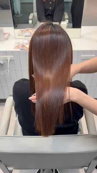 セミロング 髪質改善美髪矯正 ┊ Noeのヘアスタイル