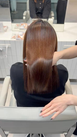 セミロング 髪質改善美髪矯正 ┊ Noeのヘアスタイル