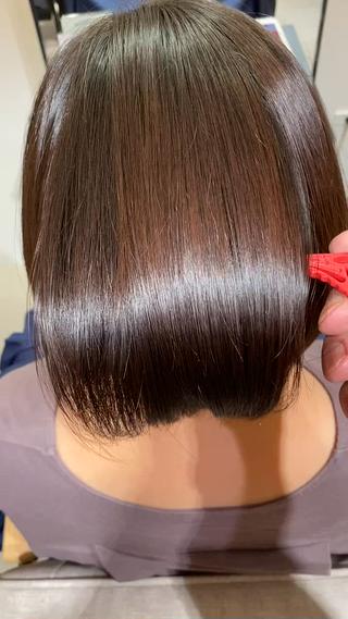 ミディアム カラー 【美髪✖️髪質改善】 【ネオメテオ】寿藤のヘアスタイル