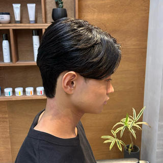 ショート メンズ メンズパーマ✨️村越 雄斗のヘアスタイル