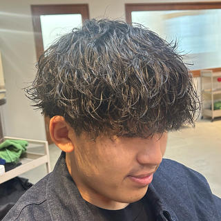 落ちてもかっこいい
120％シャドウパーマ 