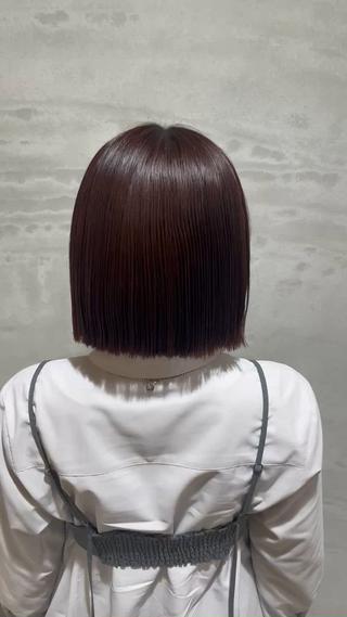 ミディアム momoka 女性限定のヘアスタイル