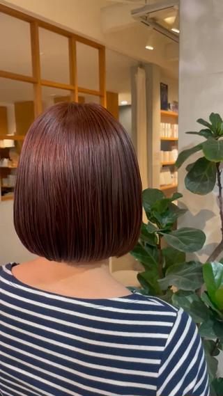 ミディアム momoka 女性限定のヘアスタイル