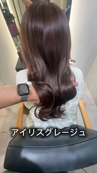 セミロング 💎ReFaで作る 髪質改善💎のヘアスタイル