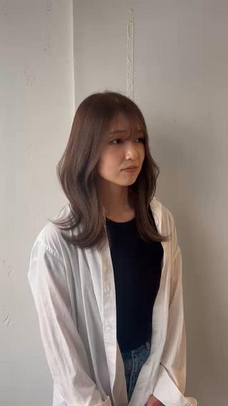 カラー 谷口 萌瑛のヘアスタイル