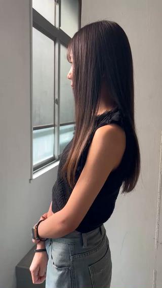 ロング 谷口 萌瑛のヘアスタイル