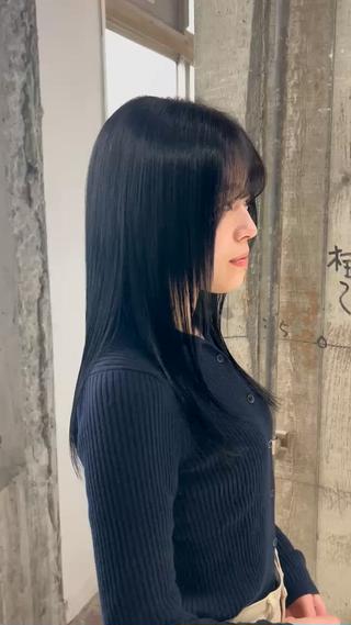 カラー 谷口 萌瑛のヘアスタイル