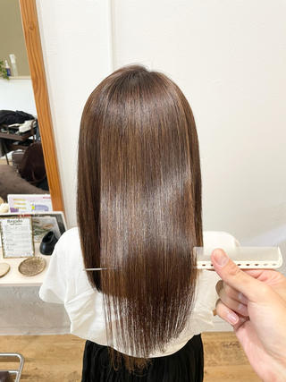 ロング カラー 美髪矯正/髪質改善 レガロ堺市伏尾/松田のヘアスタイル