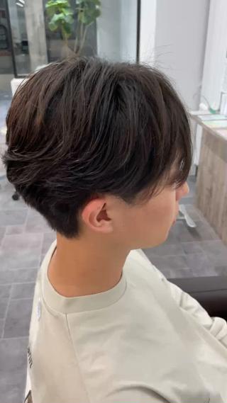 一切セットしなくてもこのようなスタイルになります！
セットしたらさらに毛流れが出るのもこのパーマの良さです！
ぜひ一度任せて欲しいです! 