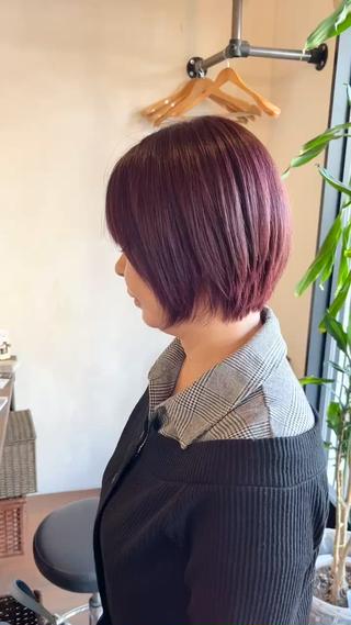 ショート カラー AKALA HAIR 西宮店　Juriのヘアスタイル