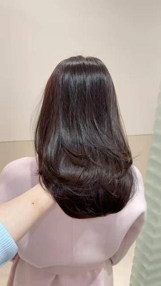 セミロング 🫧髪質改善🤍丁寧 で好評🫧/MAKIのヘアスタイル