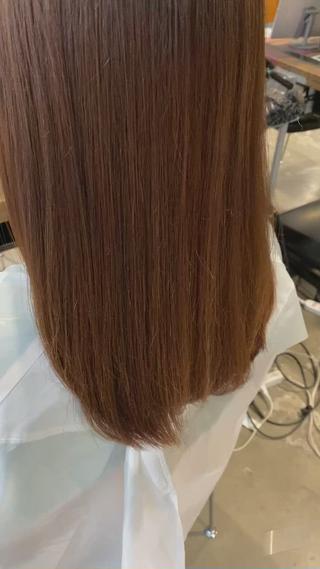 艶っとまとまる！シャキッとならない縮毛矯正 