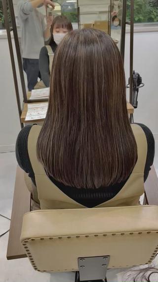 ロング 縮毛矯正/髪質改善/ HARUのヘアスタイル