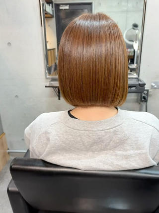 ショート パーマ ショートボブ髪質改善 縮毛矯正のプロ山道潤のヘアスタイル
