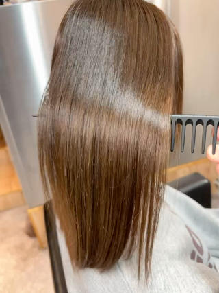 ミディアム カラー パーマ ショートボブ髪質改善 縮毛矯正のプロ山道潤のヘアスタイル