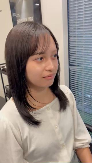 ツヤツヤに仕上げます！暗すぎない地毛風カラーお任せください！お安くなってます！ 