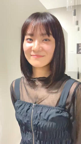 赤み、黄みをしっかりと消して透明感のあるブラウンへ 