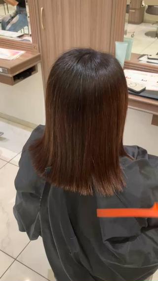 
縮毛矯正
カラー 