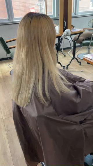 セミロング カラー pifdesign /yutoのヘアスタイル