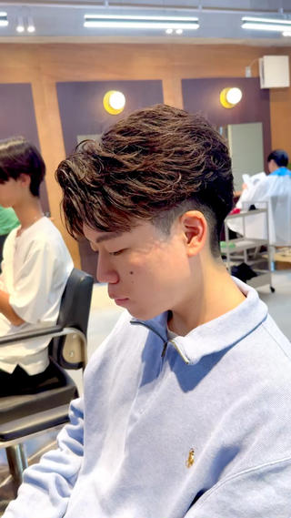 #津田沼/#メンズ/#メンズパーマ/#メンズカット/#フェザーショート/#ジェントルショート/#フェザーパーマ/#ジェントルパーマ/#ケアパーマ