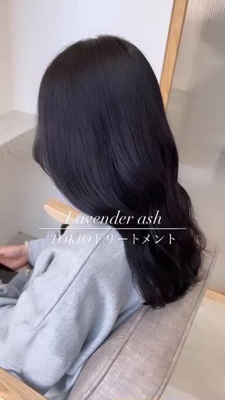 ミディアム カラー ✨艶髪✨ 吉田誠のヘアスタイル