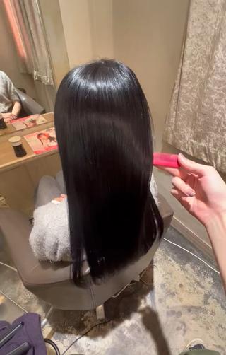 セミロング 道下 颯人のヘアスタイル