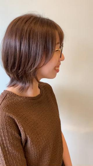 ミディアム HAIR MAKE loose所属・ショート NAOKIのヘアスタイル
