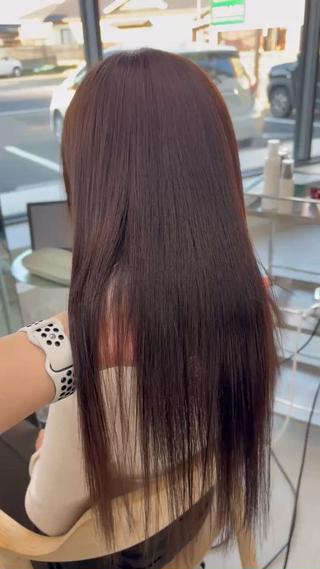 ロング 🪻韓国カット 🤍yuanのヘアスタイル