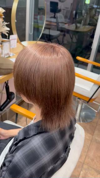 ショート カラー heel SENGAWAのヘアスタイル