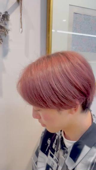 ショート カラー heel SENGAWAのヘアスタイル