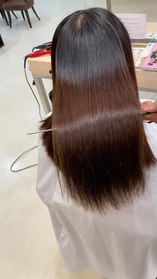 セミロング 北崎 花のヘアスタイル