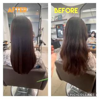 ロング スズキジュンペイ 銀座/髪質改善のヘアスタイル